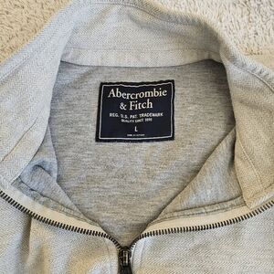 Abercrombie & Fitch Oatmeal/Beige Shirt Jacket